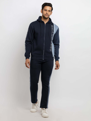 Status Quo Printed Men Track Suit
