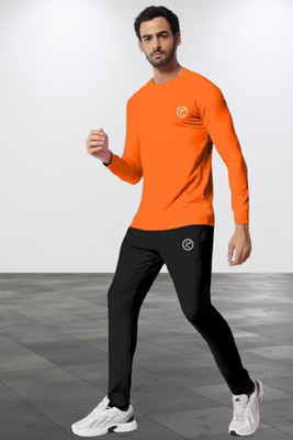 cnw Solid Men Track Suit