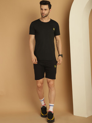 MACK JONNEY Solid Men Track Suit