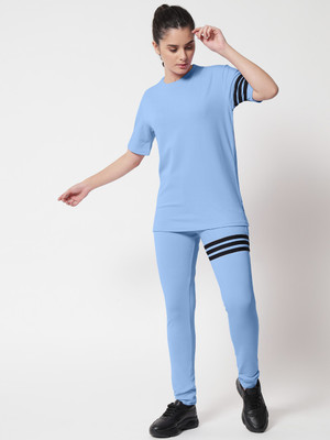 THE HIMALAYAN Striped Women Track Suit