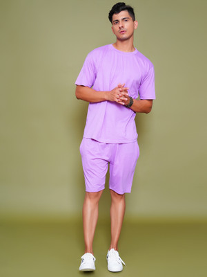 Kraasa Solid Men Track Suit