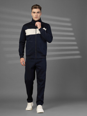 CHKOKKO Colorblock Men Track Suit