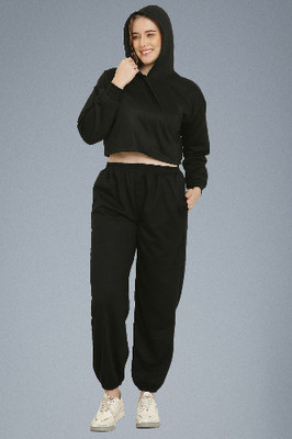 elegance redefined Solid Women Track Suit