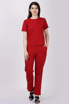 elegance redefined Tshirt Pant Co-ords Set