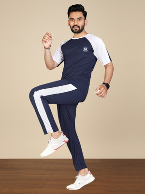 LINSOR FASHION Striped, Printed Men Track Suit
