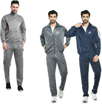 Indistar Colorblock Men Track Suit