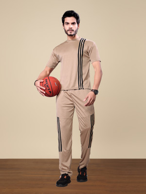 LINSOR FASHION Striped Men Track Suit