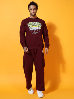GRIFFEL Printed Men Track Suit