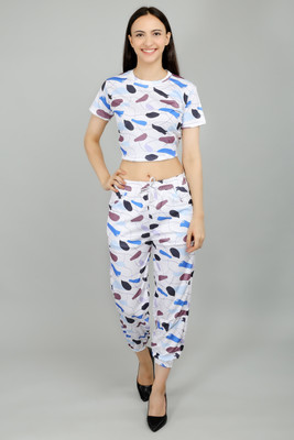MYKUKI Tshirt Pant Co-ords Set