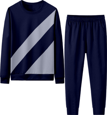 LoveRabby Colorblock Men Track Suit