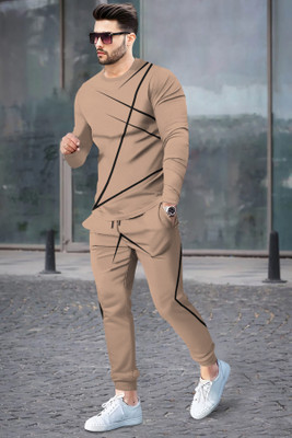 TRIPR Printed Men Track Suit