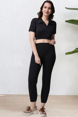 POPWINGS Self Design Women Track Suit