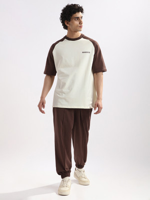 NOBERO Colorblock Men Track Suit