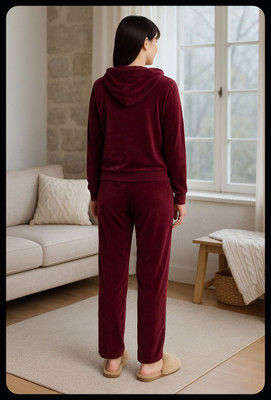 SKG URBAN FASHION Solid Women Track Suit