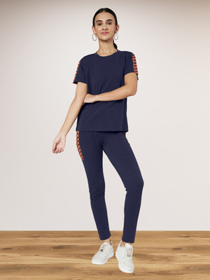 DE TRENDZ Printed Women Track Suit