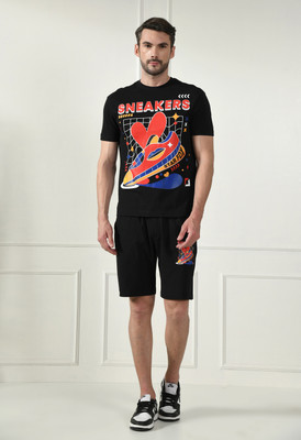 HouseOfCommon Printed Men Track Suit