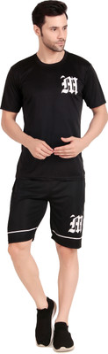 Ruggstar Self Design Men Track Suit