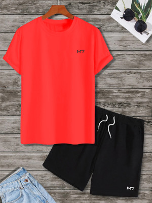 M7 By Metronaut Solid Men Track Suit