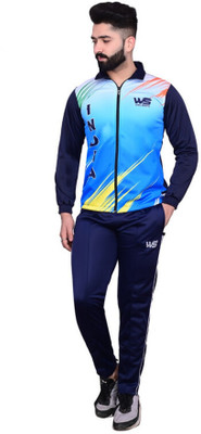 WS Self Design Men Track Suit