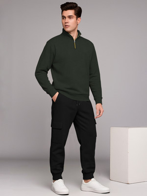 TRIPR Solid Men Track Suit