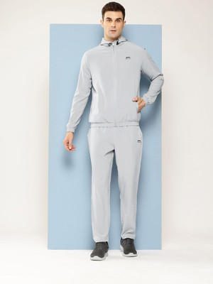 SLAZENGER Solid Men Track Suit