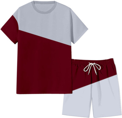 RABBY Colorblock Men Track Suit