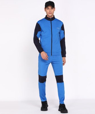 Seven By MS Dhoni Colorblock Men Track Suit