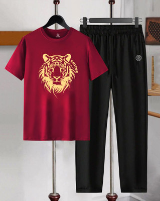 AUSK Printed Men Track Suit