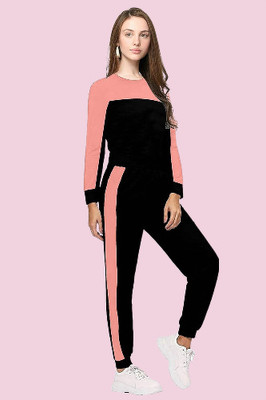 RAKESH CREATION Colorblock Women Track Suit