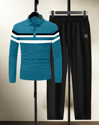 AUSK Striped Men Track Suit