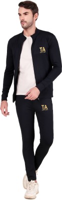 Toxic ADDICTION Printed, Self Design Men Track Suit