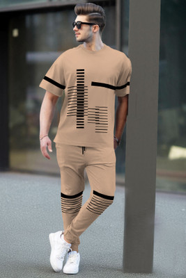 TRIPR Printed Men Track Suit