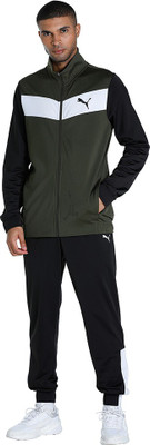PUMA CR Tracksuit II Solid Men Track Suit