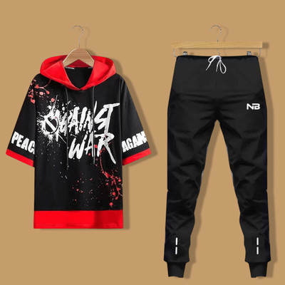 NB NICKY BOY Printed Men Track Suit