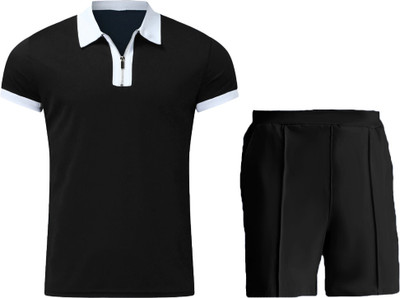 Hubris Apparels Solid Men Track Suit