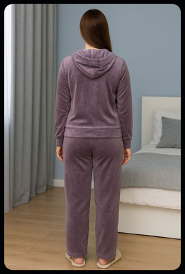 SKG URBAN FASHION Solid Women Track Suit