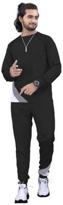 binal creation Self Design Men Track Suit