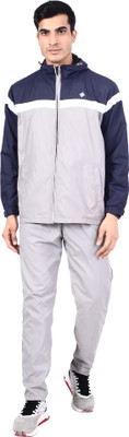 NU9 Solid Men Track Suit