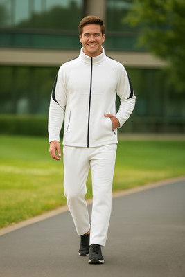 CHKOKKO Colorblock Men Track Suit