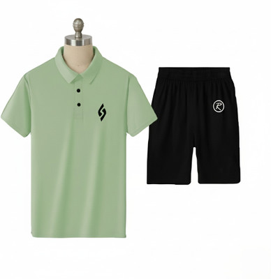 cnw Solid Men Track Suit