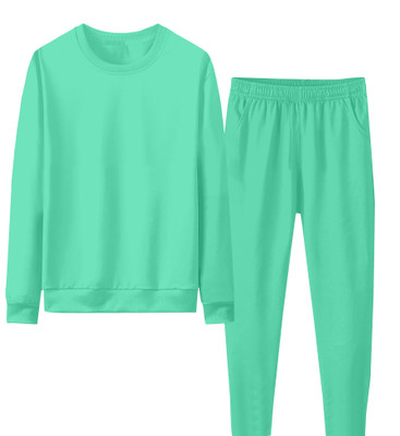 RABBY Solid Men Track Suit