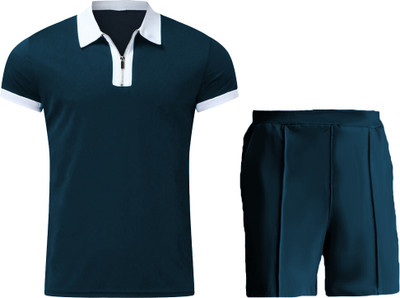 Hubris Apparels Solid Men Track Suit