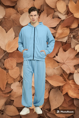 CANIDAESS Solid Men Track Suit
