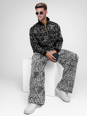 TRIPR Printed Men Track Suit