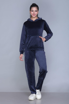 Slobros Solid Women Track Suit
