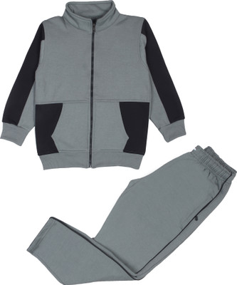 CARACAS Solid Boys & Girls Track Suit