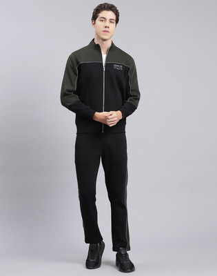 MONTE CARLO Solid Men Track Suit