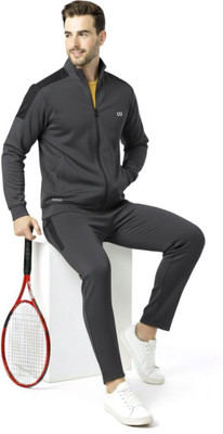 KWINGS Solid Men Track Suit