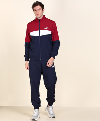 PUMA Premium Track suit 2 Cr Solid Men Track Suit