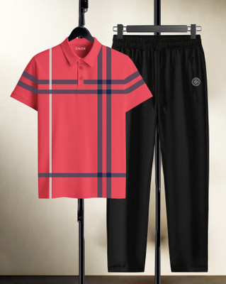 AOOSH Colorblock Men Track Suit